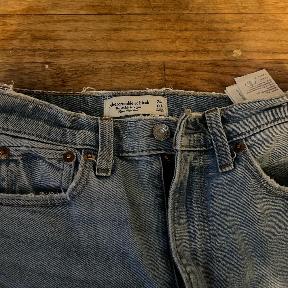 Abercrombie & Fitch Light Blue Denim Jeans